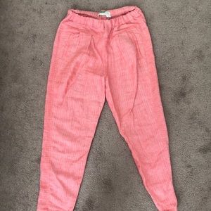 Anthropologie linen pants
